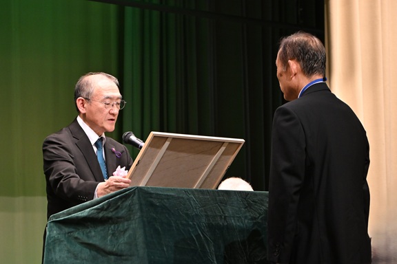 総本部感謝状授与