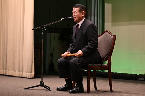 余興(尺八演奏)